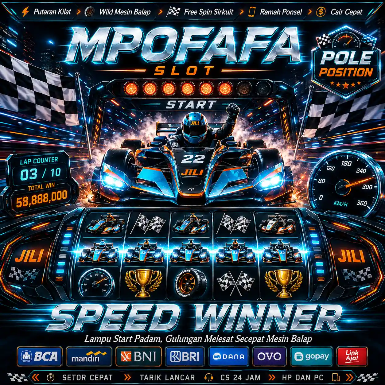 MPOFAFA Slot Speed Winner